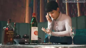 Boyfriend has to watch her take cock because he is knee deep in debet and shit