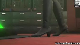 Catwoman and Supergirl enjoying lezdom informed foto fetish and BDSM action