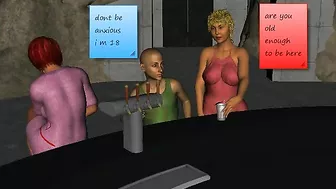 Cheating MILF has a teen boy eating her ass until she gets fucked savagely