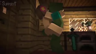 Minecraft porn showing lots of pussy pounding and cowgirl riding in hot ways
