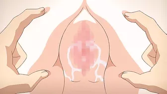 Pink hair babe is going to get impaled on a hard boner in a hentai scene Pink hair babe is going to get impaled on a hard boner in a hentai scene