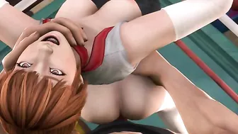 Kasumi is going to get fucked in reverse cowgirl until her pussy gets ruined