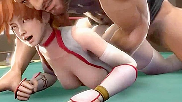 Kasumi is going to get fucked in reverse cowgirl until her pussy gets ruined