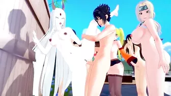 Naruto fucking with a good looking harem of sexy women that love hard dicks Naruto fucking with a good looking harem of sexy women that love hard dicks