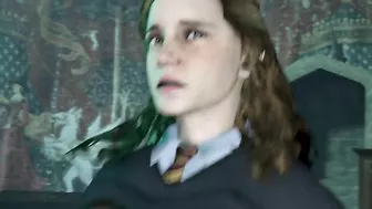 Hermione is taking a really stiff penis in a reverse cowgirl sexy scene