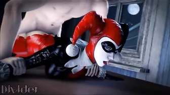 Harley Quinn blowjob scene with lots of closeup fucking and real orgasms Harley Quinn blowjob scene with lots of closeup fucking and real orgasms