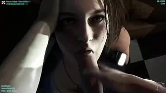 Jill Valentine looks so hot and obedient with a hard dick in her kinky mouth Jill Valentine looks so hot and obedient with a hard dick in her kinky mouth