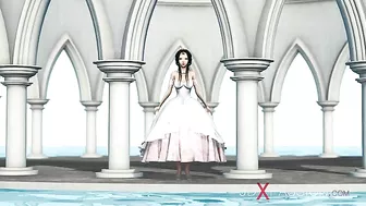 Queen with a kinky pussy is going to get fucked by some kinda froggy creature