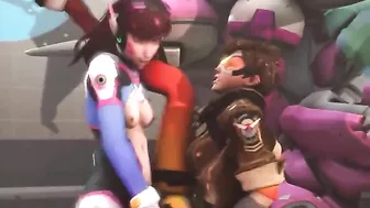 Overwatch futa fucking showing pretty babes doing kinky things with each other