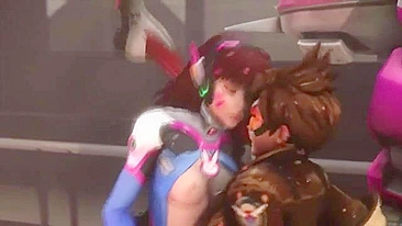 Overwatch futa fucking showing pretty babes doing kinky things with each other