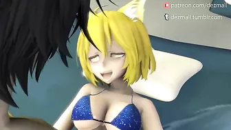 Impressive banging session showing the big breasted seductress that takes it