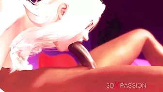 Blonde is really happy to suck that dick and ride it as well in cowgirl