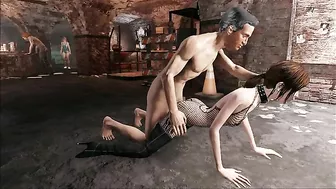 Doggystyle pleasure for a short hair 3D girl that needs that dick to OWN her