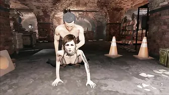 Doggystyle pleasure for a short hair 3D girl that needs that dick to OWN her