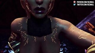 Sindel POV fucking scene fucking with a great naked Mortal Kombat hottie