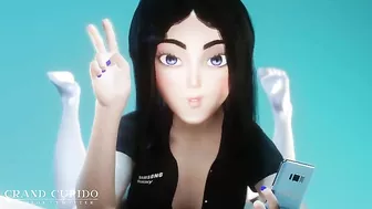 Samsung Sam looks as cute as ever while sucking dick in a hot fashion here Samsung Sam looks as cute as ever while sucking dick in a hot fashion here