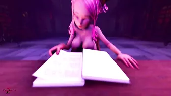 Neko Vampire dick riding experience with a shiny booty that looks fucking hot