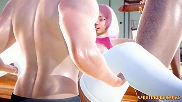 Pussy is wet like jelly as this hot video shows Pink hair girl getting ruined