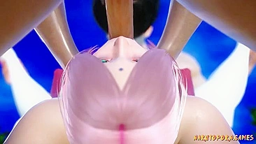 Pussy is wet like jelly as this hot video shows Pink hair girl getting ruined