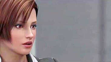 Robot fucking with a big boobs babe that enjoys dicks and other kinky stuff