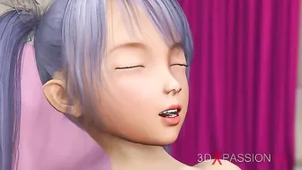 Barely legal Japanese girl getting her booty terrorized by a huge black dick