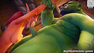 And that is why hentai is the hottest form of porn there is. Elf fucking sesh.