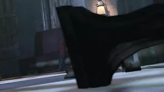 Hot girlfriend Lara whose pussy is way too hot for men fucks Harley Quinn