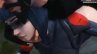 Fortnite actino showing lots of cute girls getting rammed in different ways