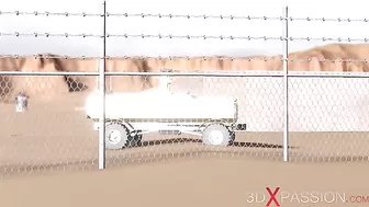 Pale girl is going to fuck every girl in captivity since it is all twisted