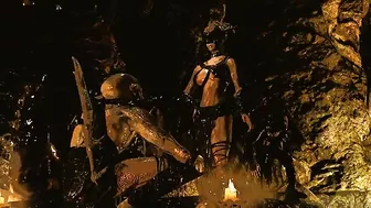 Orc monster is going to pound her into submission in a twisted sex scene here