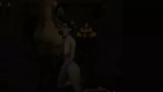 She is not much for talking with a huge dick in her mouth though THAT BITCH