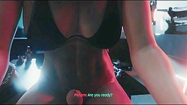 Cyberpunk girls having a hard and intense fuck with a nearly 10 incher cock