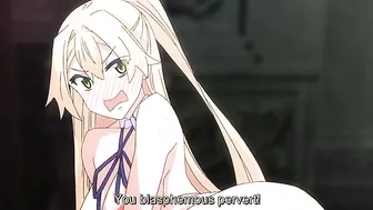 Dominant video featuring a hot hentai girl with a cock in her mouth and pussy