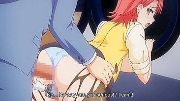 This anime hardcore hentai scene is really hot thanks to closeup anal sex