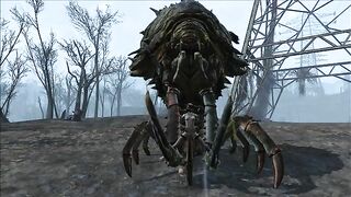 She is taking all that Fallout monster cock in her pussy just for fun though