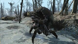 She is taking all that Fallout monster cock in her pussy just for fun though