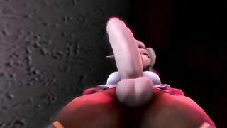 Overwatch futa fucking with two girls  who love double penetration and gape