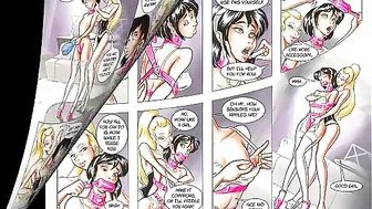 Girl with a dirty mind playing with her pussies in a hentai clip with bimbos Girl with a dirty mind playing with her pussies in a hentai clip with bimbos