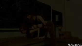 Girl is willing to do whatever the hell it takes to get some cum in her pussy