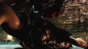 The sexiest woman in porn is a hentai witch that fucks a demon in the ass