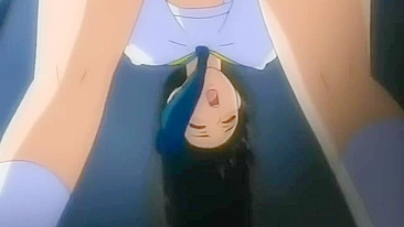 She is horny and so is he Ghost dude getting off with a horny schoolgirl