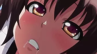 He goes crazy and starts hitting her in the pussy with his oversized cock