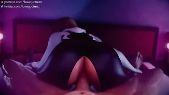 Hentai porn with a super hot Spiderman girl that enjoys big dicks and beyond