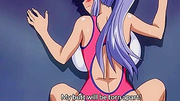 Afternoon Blush XXX Swimmer slut getting her asshole domianted big time here