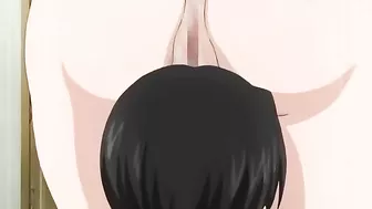 Girl has massive breasts and the camera angle makes it clear that she likes it