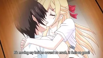 Store sex scene with his harem Lucky dude fucking a bunch of teen whores