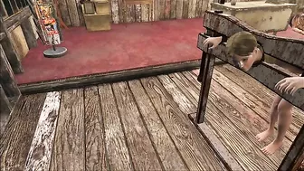 Fallout 4 porn with a schoolgirl that is ready to get fucked by the settlers