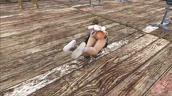 Fallout 4 porn with a schoolgirl that is ready to get fucked by the settlers