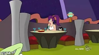 Amy from futurama rides dick to make everyone else cum in this hentai video