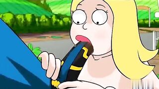 American Dad's Francine is ready to fuck robots and enjoy real orgasms too